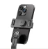 Devia sort tripod selfie-stick med 360 graders mobilholder og Bluetooth fjernbetjening