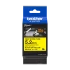 Brother original HSe-611E - 5,2 mm krympeflextape i sort p&aring; gul