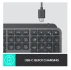Logitech MX keys Tastatur nordisk  bluetooth- Grade A