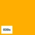 Gylden Gul – Golden Yellow, 970RA-020, 10 års folie