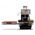 Effektiv dobbelt lokations varmepresser med trykluft [40x50cm]