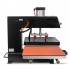 Effektiv dobbelt lokations varmepresser med trykluft [40x50cm]