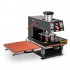 Effektiv dobbelt lokations varmepresser med trykluft [40x50cm]