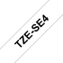 Brother original TZe-SE4 tape &ndash; sort p&aring; hvid sikkerhedstape, 18 mm bred