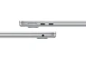13" Apple MacBook Air (Sølv ) - Apple M3 256GB SSD 8GB (2024) - Grade B